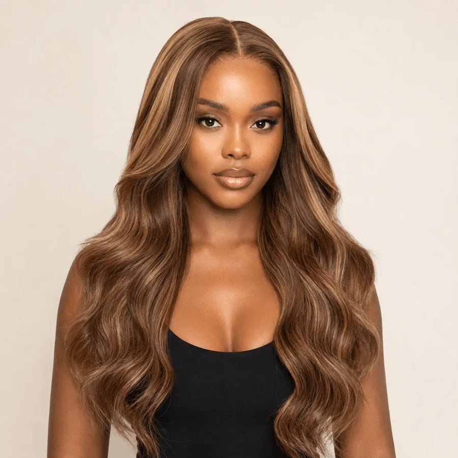 Body Wave Lace Front Wig Crown Maison