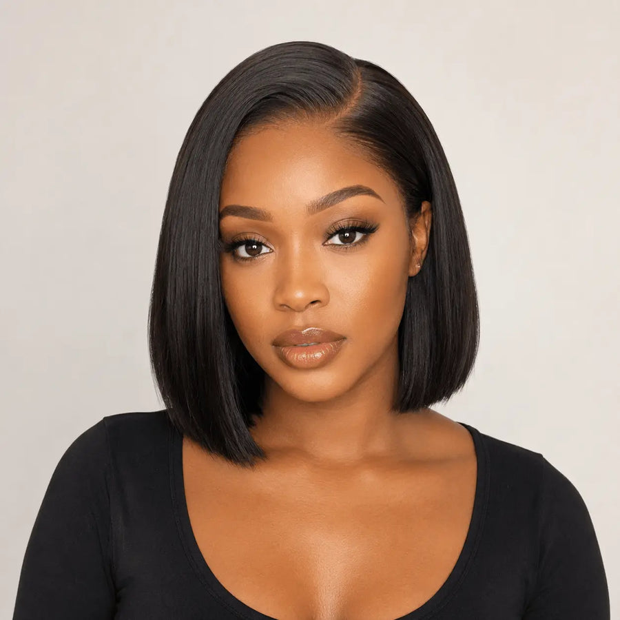 Brazilian Full Frontal Short Bob Crown Maison
