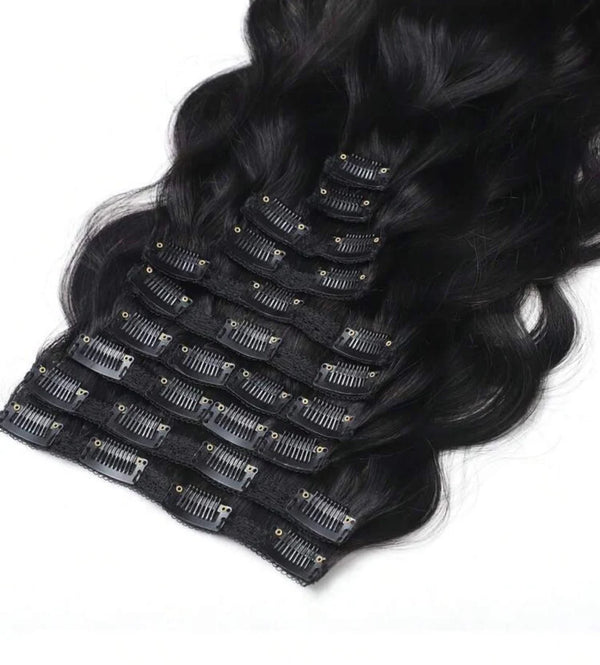 Luxury Human Hair Clip-In Extensions (10pc)