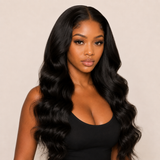 Body Wave Lace Front Wig (28") Crown Maison