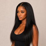 The Gloria — Straight Glueless Lace Wig (24") Crown Maison