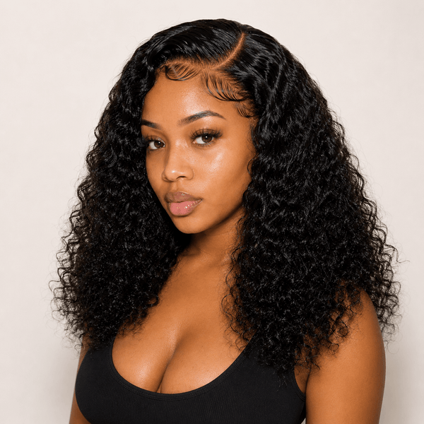 Brazilian Water Wave Glueless Lace Wig (22", 13x4)