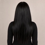 Elegant Black Straight Lace Front Wig