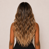 Pre-Plucked Long Wavy Lace Wig