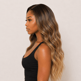 Pre-Plucked Long Wavy Lace Wig